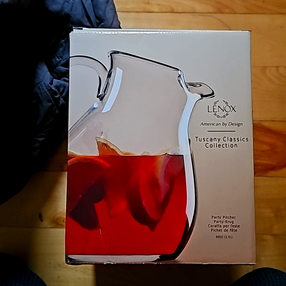 Lenox Tuscany Classics Collection Party Pitcher – 80 oz (2.4 L)